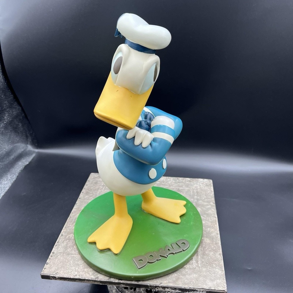 Vintage Disney DONALD DUCK Big Fig Figurine 12.5" Classic Sailor DISNEY DIRECT - Picture 13 of 15